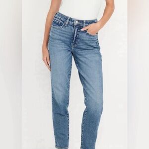 OLD NAVY High-Waisted O.G. Straight Jeans Size 12 High Rise OG Straight